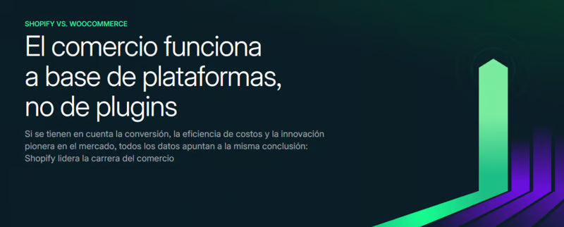 El comercio electrónico funciona a base de plataformas, no de plugins