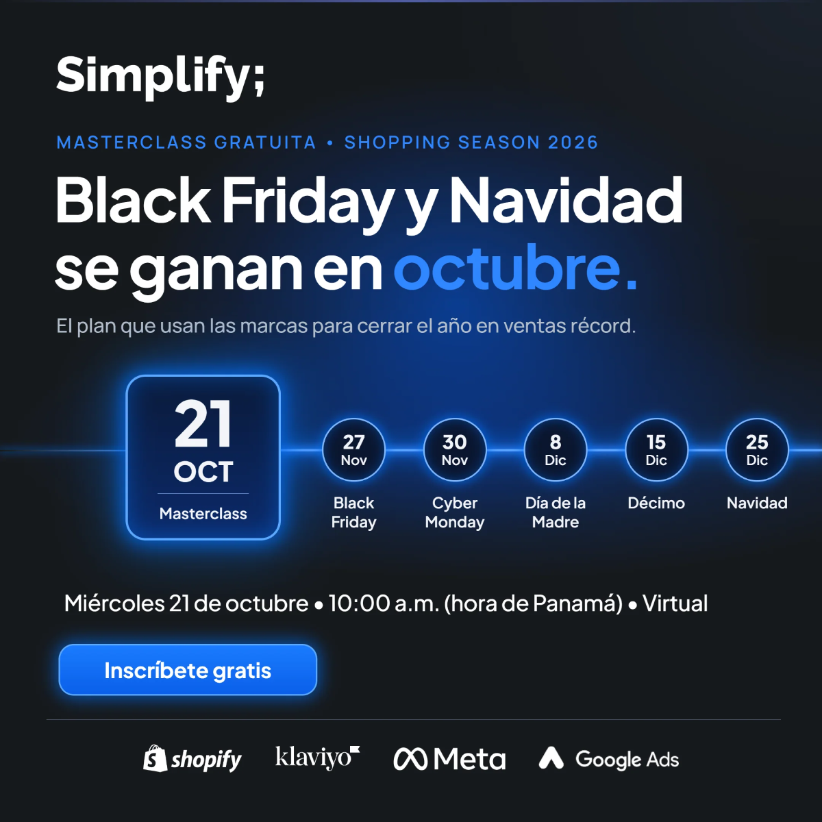 Black Friday y Navidad se ganan en octubre